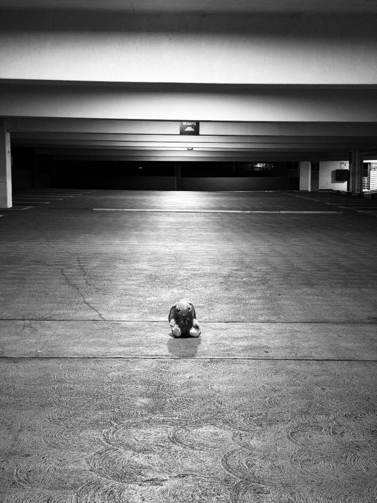 Fine art street photography print of an unexpected moment of humor and humanity — by James Gunderson