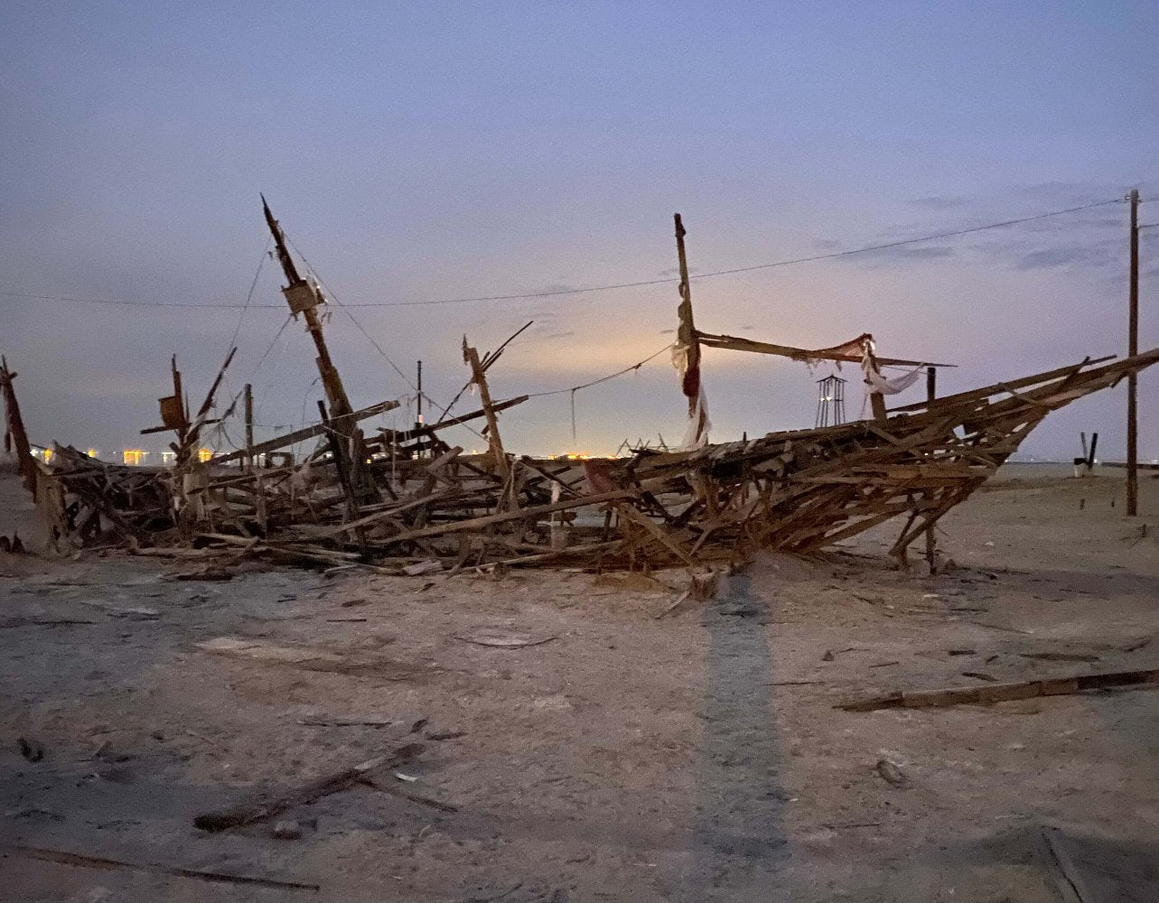 Abandoned Ship, Bombay Beach - Gunderson Schulman Photography
