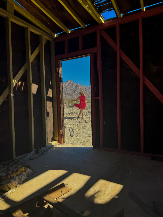 Woman in Red: Wonder Valley