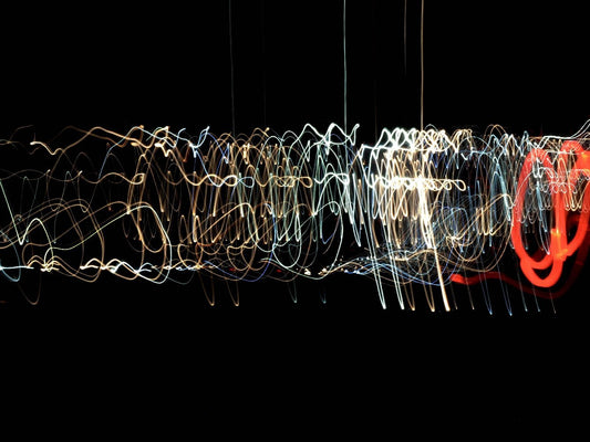 Fine art ICM (intentional camera movement) abstract photography print, Los Angeles, California — by Miriam Schulman