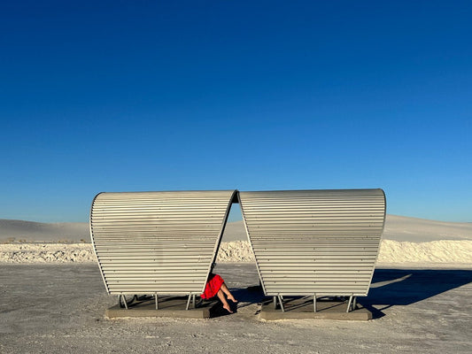 Fine art photography print at White Sands National Park, New Mexico — by Miriam Schulman